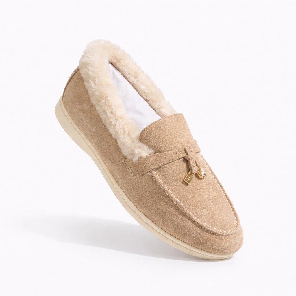 Loro Piana suede loafer