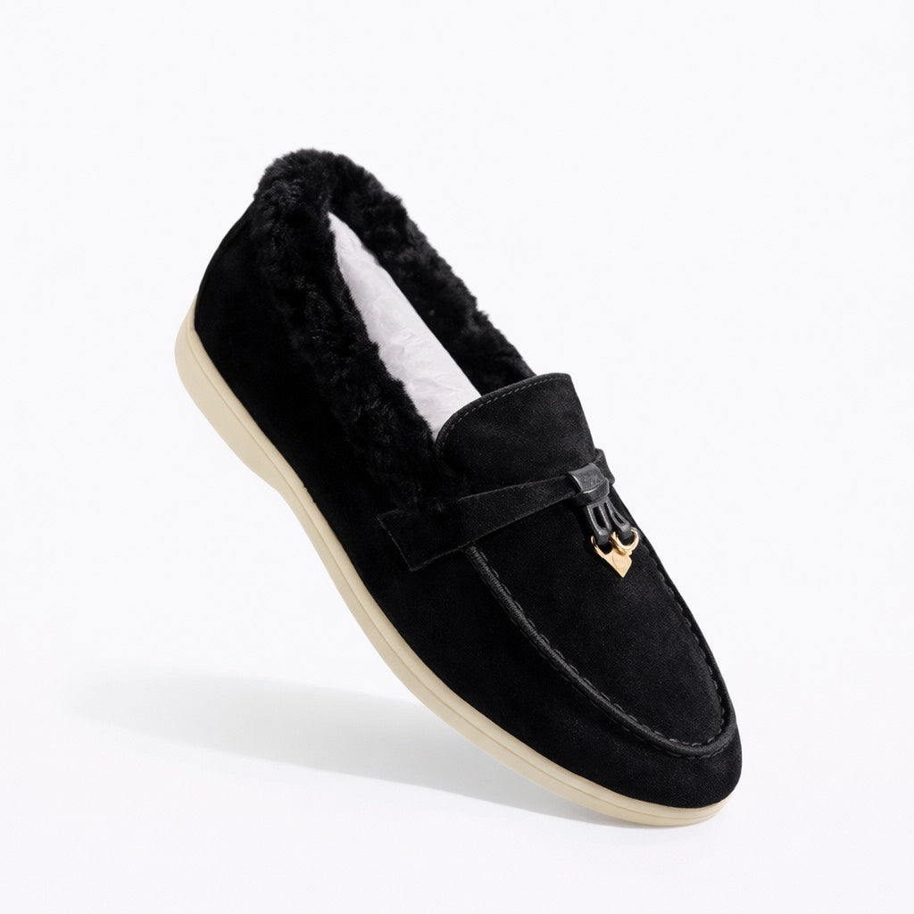 Loro Piana suede loafer