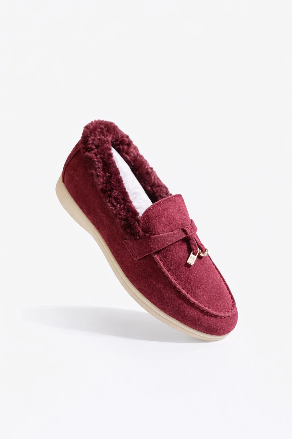 Loro Piana suede loafer