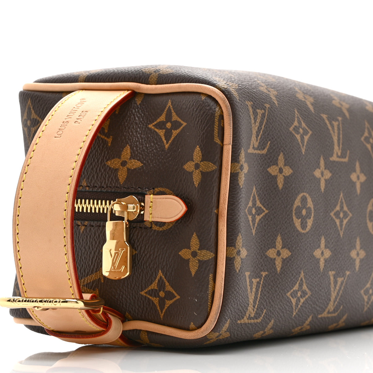 Clutch lv makeup bag
