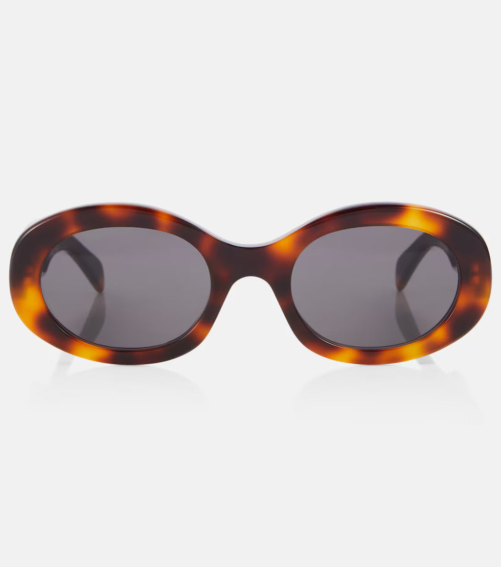 Celine Eyewear Triomphe 01 oval sunglasses
