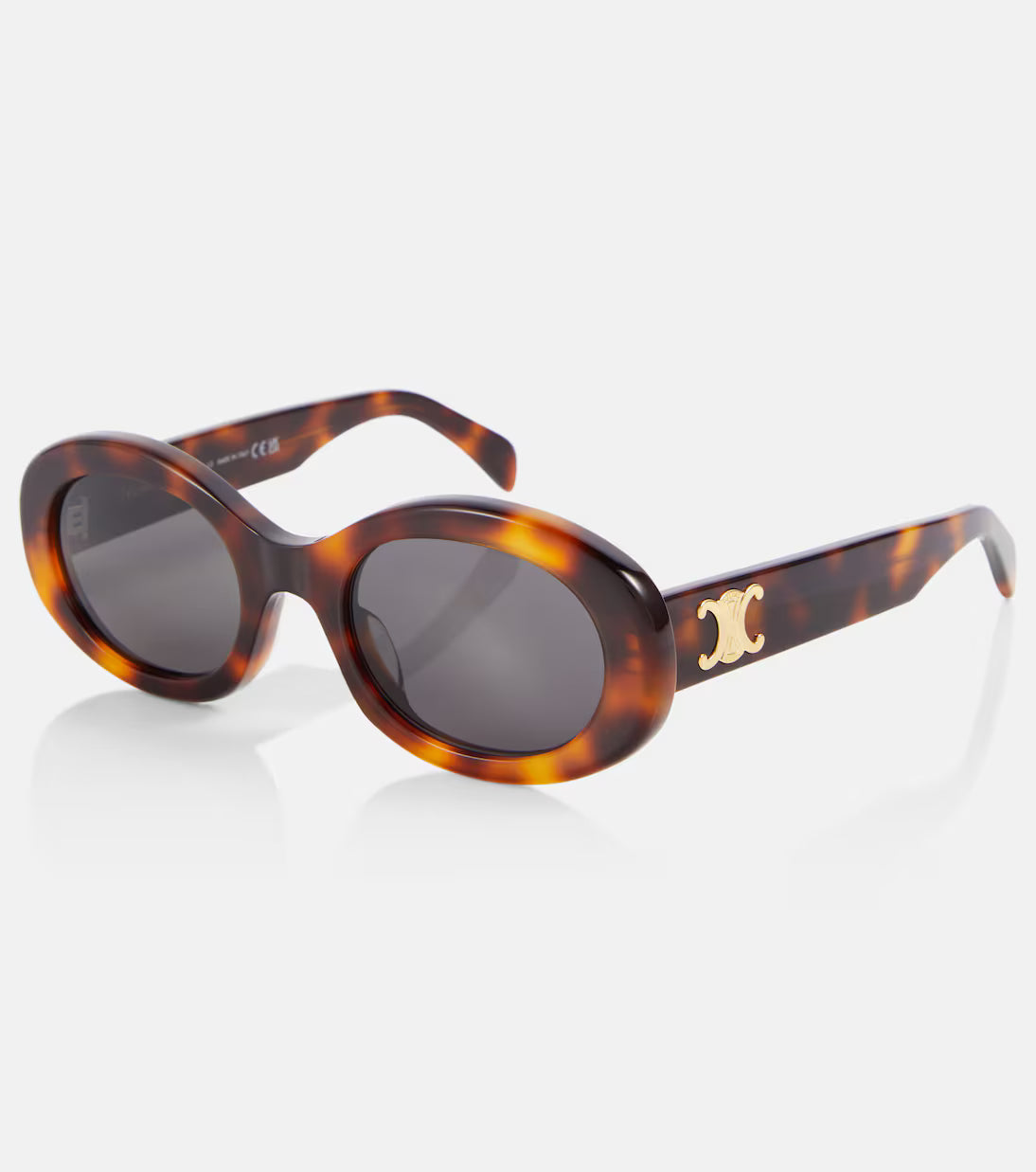 Celine Eyewear Triomphe 01 oval sunglasses