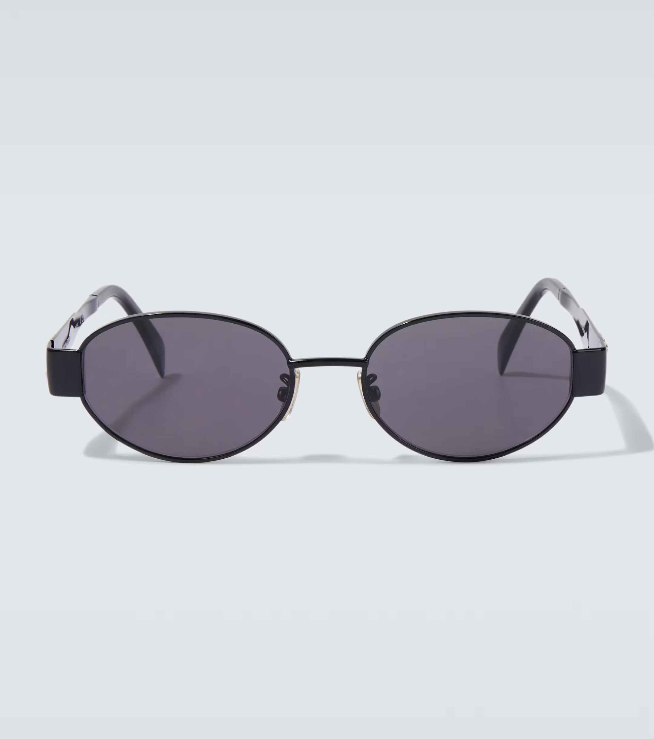 Celine Eyewear Triomphe Metal 01 oval sunglasses