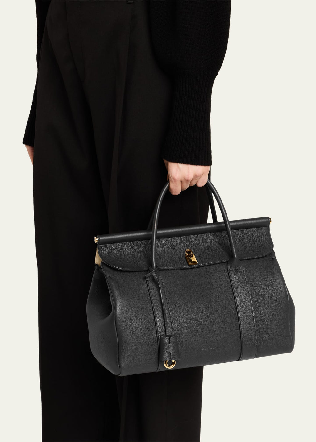 Loro Piana Loom 32 Leather Bag