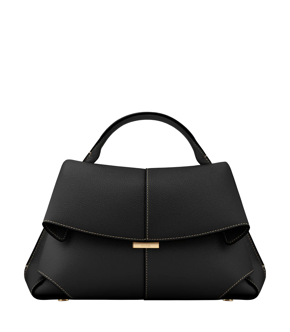 Polène Mokki – Leather Shoulder Bag